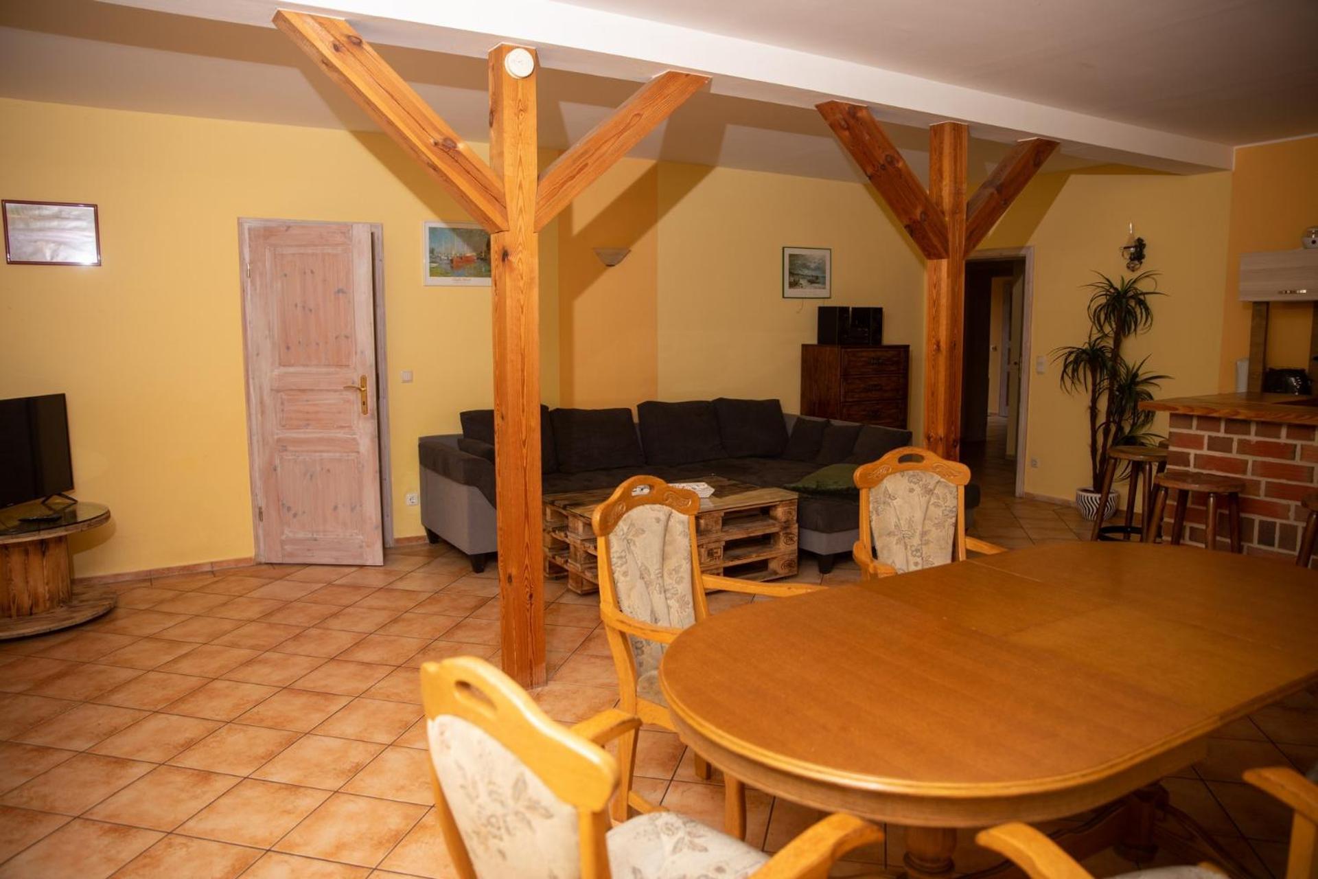 Landurlaub Auf Dem Mellenhof Apartment Funkenhagen Bagian luar foto