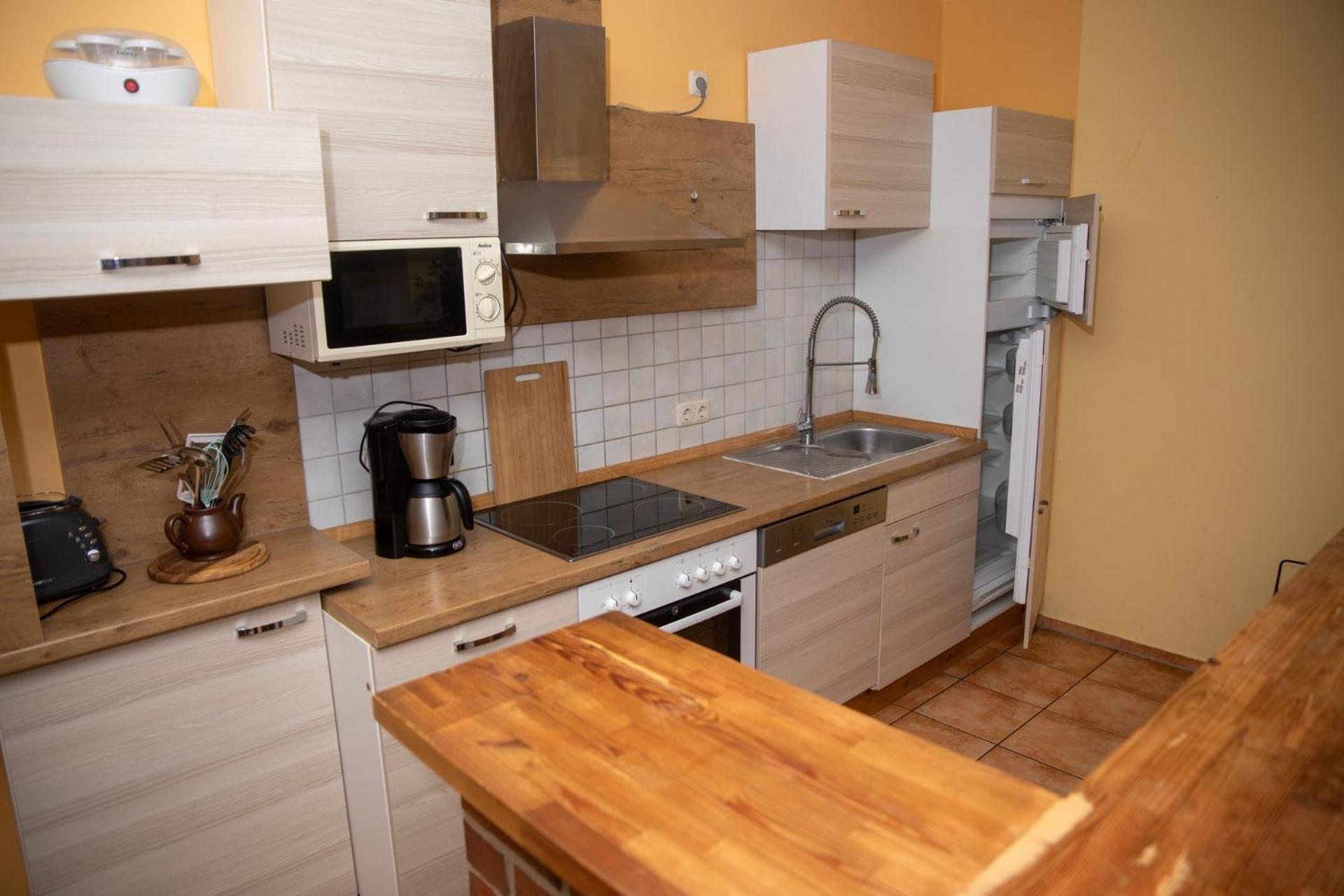Landurlaub Auf Dem Mellenhof Apartment Funkenhagen Bagian luar foto
