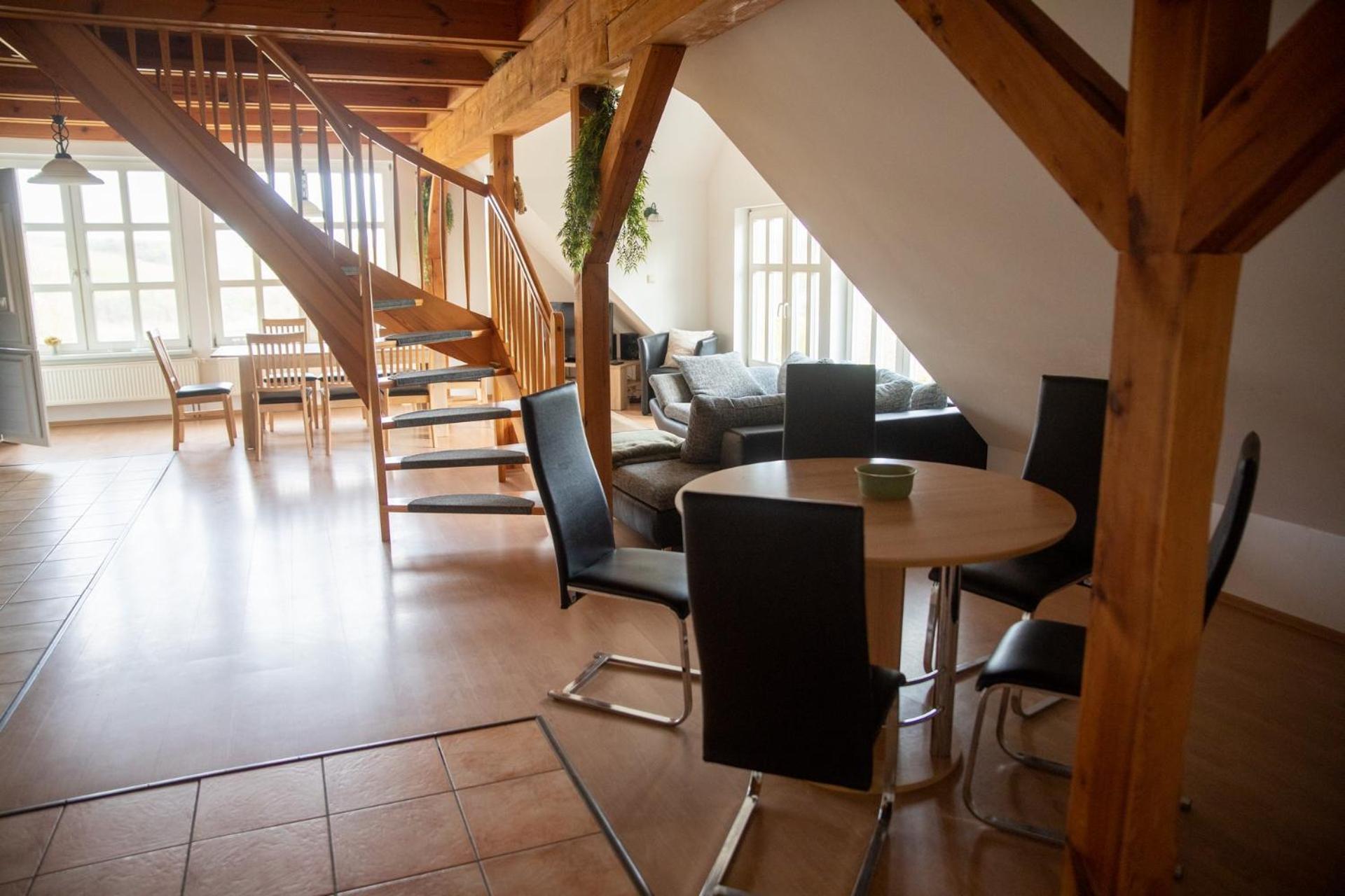Landurlaub Auf Dem Mellenhof Apartment Funkenhagen Bagian luar foto